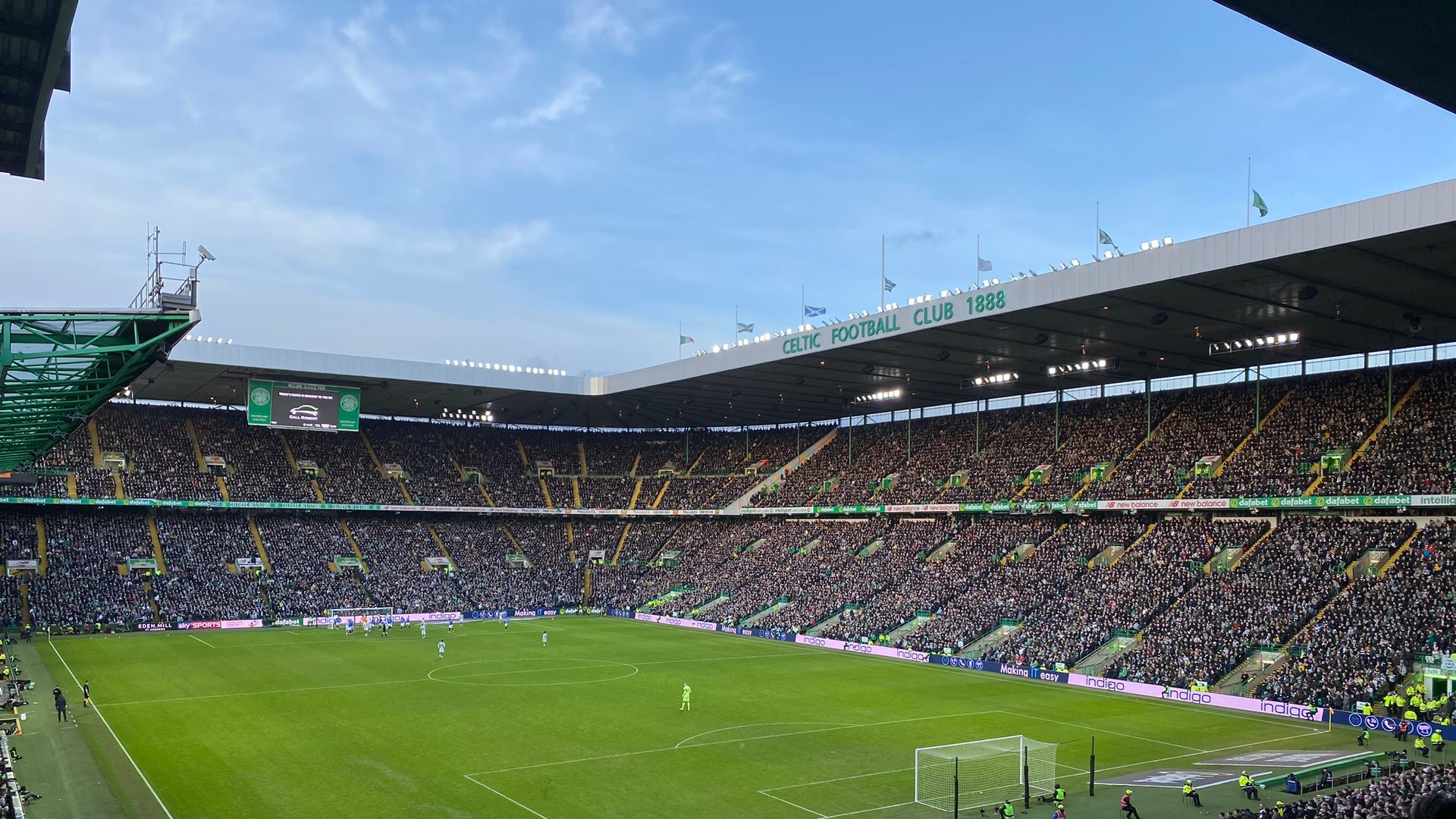Celtic Park stadium in Glasgow, Scotland – venue for Oasis Live '27 tour concerts