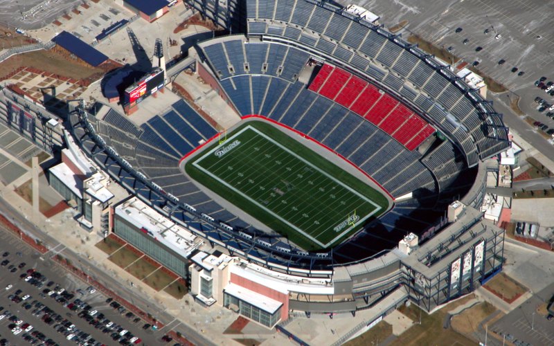 Gillette Stadium in Foxborough near Boston, USA – Oasis Live '27 stadium tour venue